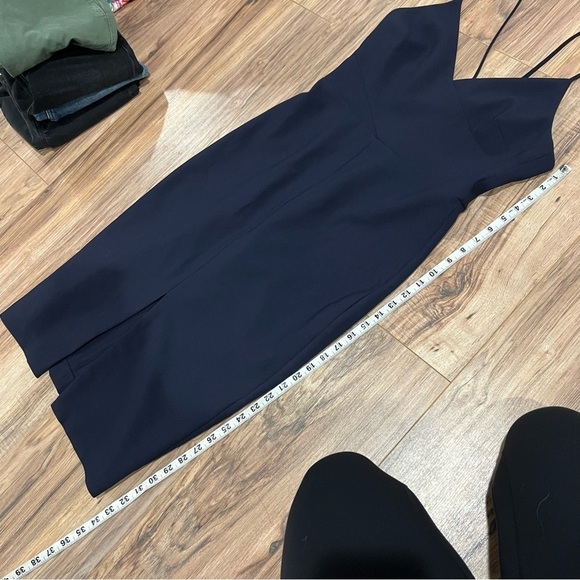NWT Likely Brooklyn Fitted Midi Dress in Navy - Picture 10 of 14